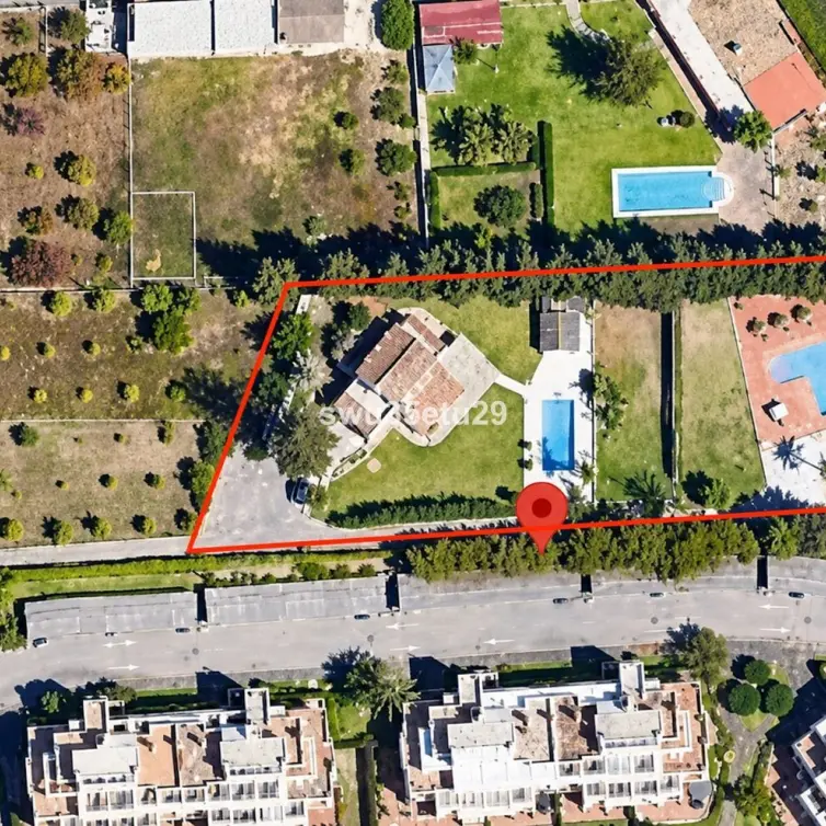 Venta de parcela residencial en Estepona