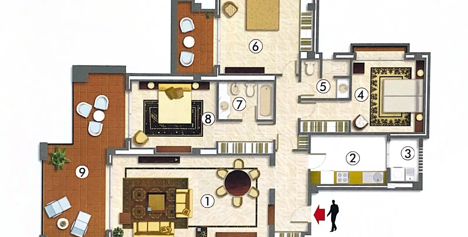 Sale of ground floor apartment in Los Arqueros 26