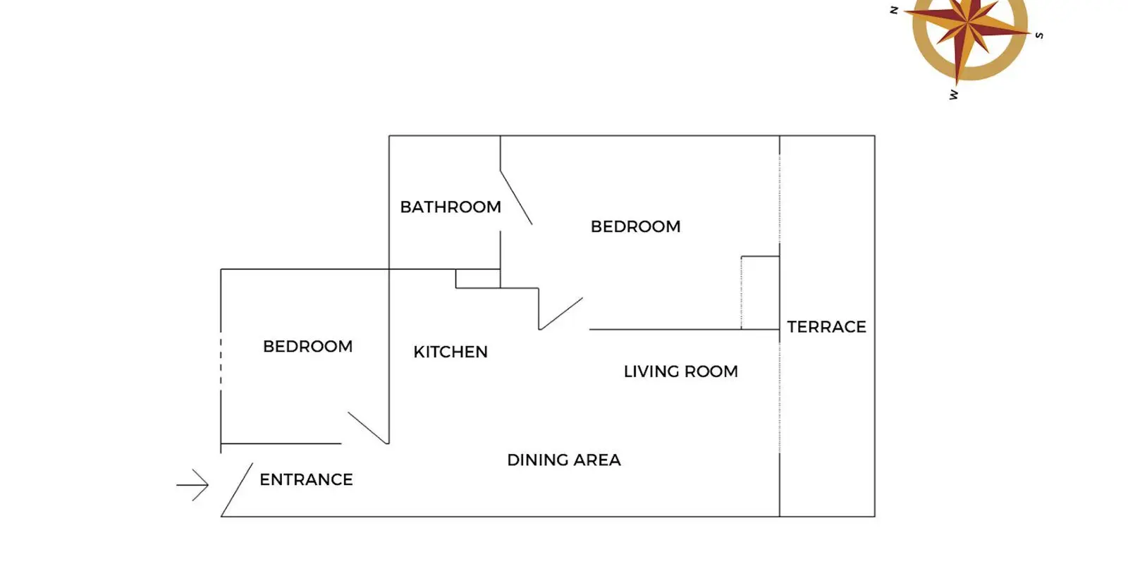 Sale of middle floor apartment in The Golden Mile 21