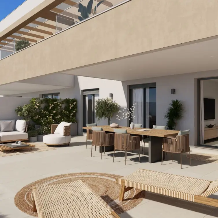 Продажа апартаментов на первом этаже в Mijas