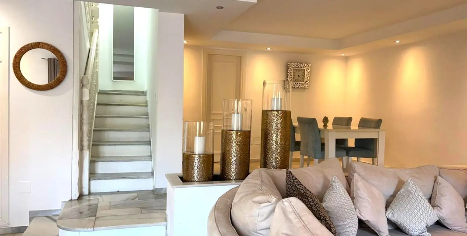 Long-term rent of townhouse in Nueva Andalucía 1