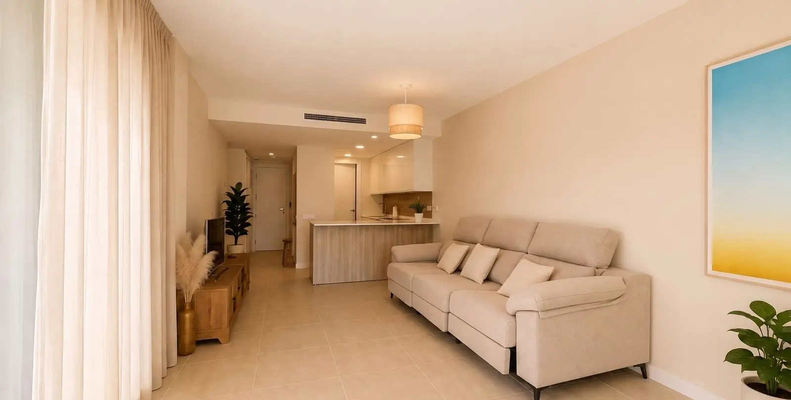 Venta de apartamento en planta baja en Selwo 11