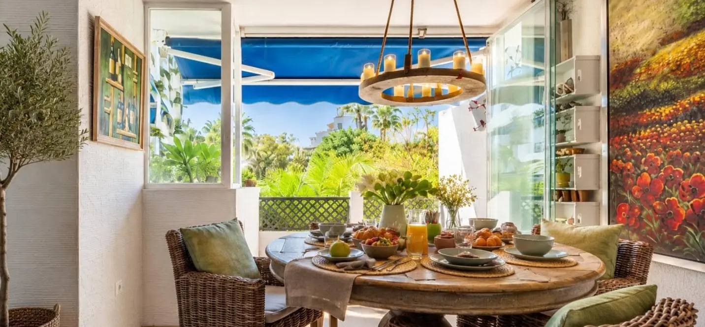 Venta de apartamento en planta baja en Puerto Banús 2