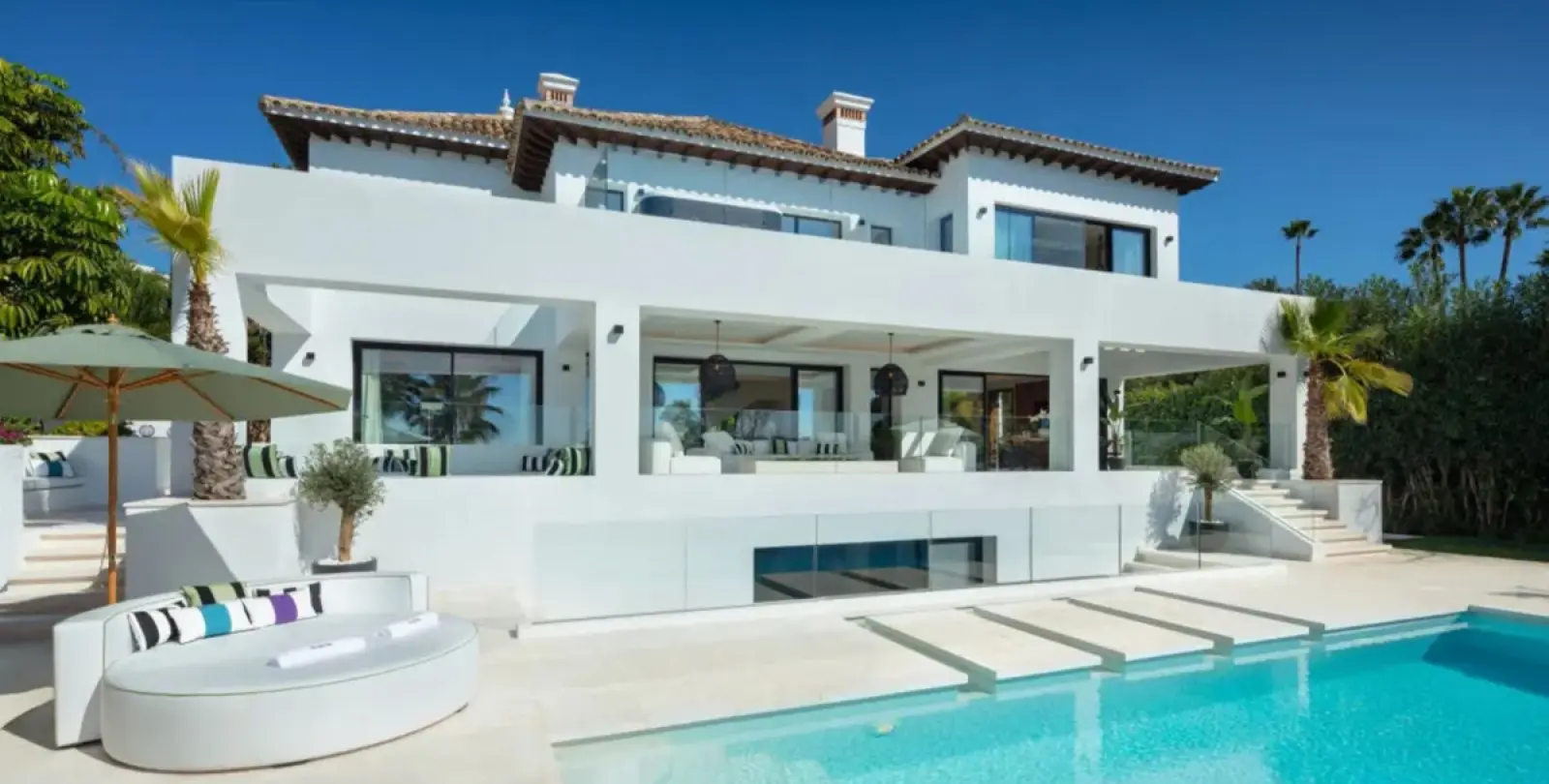 Long-term rent of detached villa in Nueva Andalucía 10