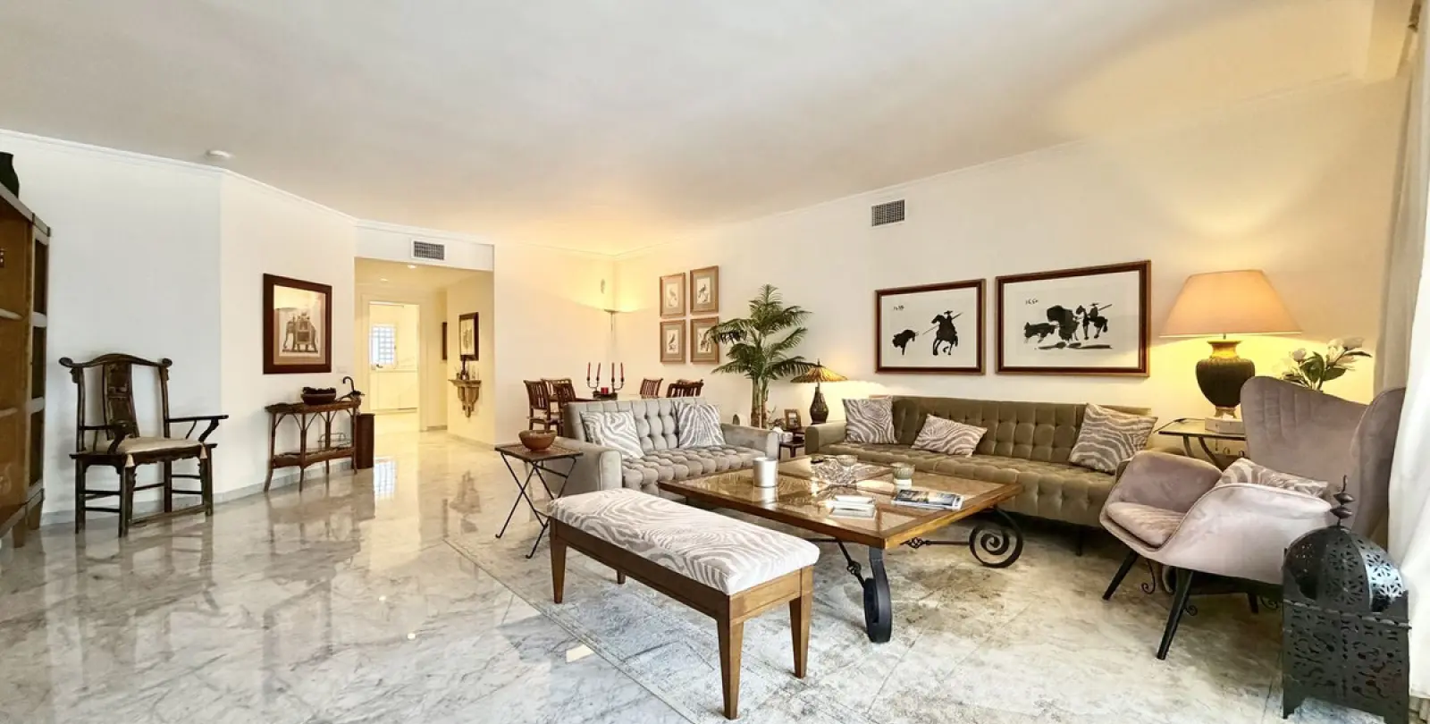 Long-term rent of ground floor apartment in The Golden Mile 2
