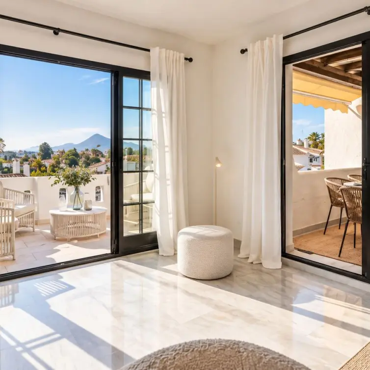Venta de ático dúplex en Nueva Andalucía