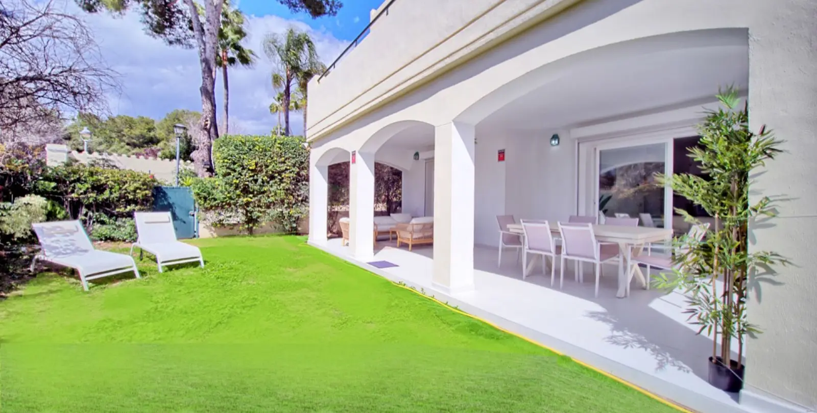 Sale of ground floor apartment in Cabopino 1