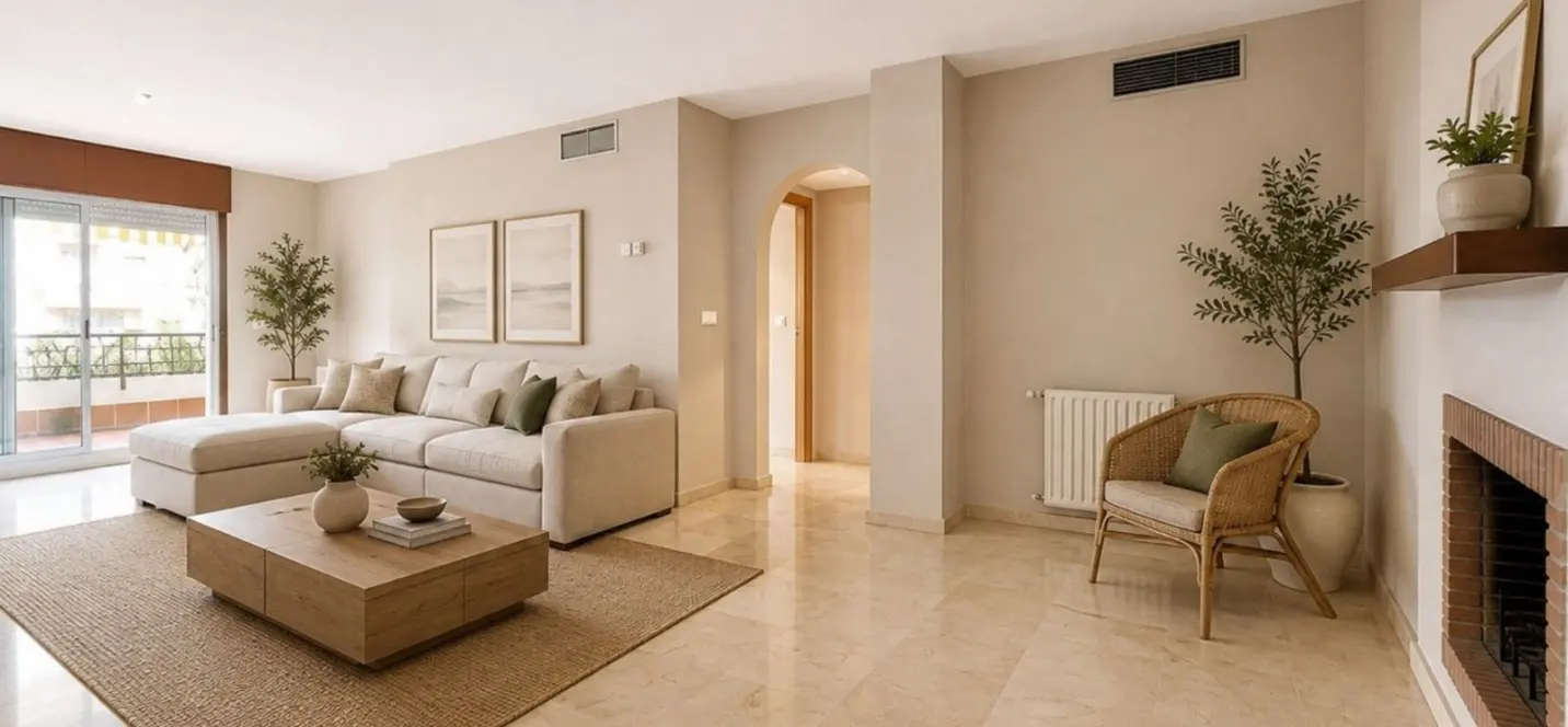 Venta de apartamento en planta media en Marbella 3