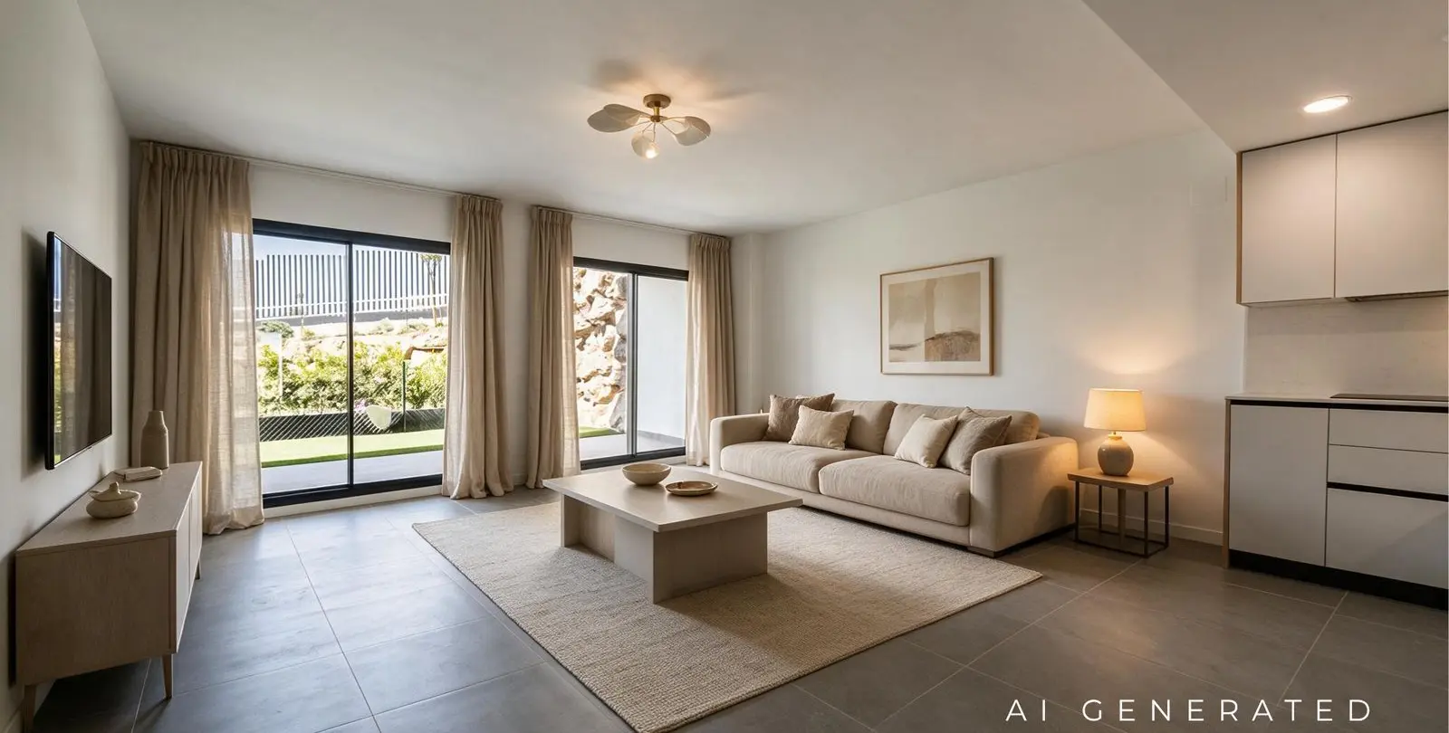 Venta de apartamento en planta baja en El Chaparral 2