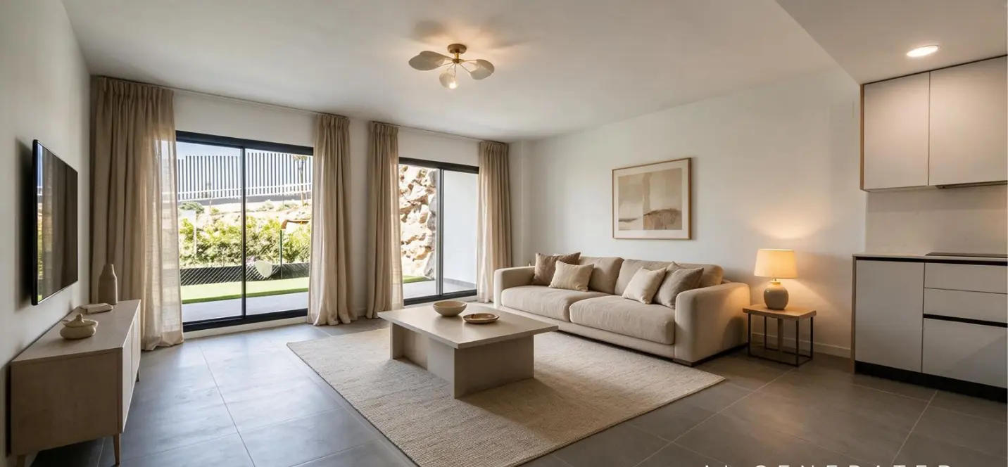 Venta de apartamento en planta baja en El Chaparral 1