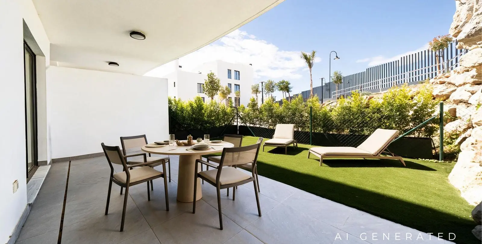 Venta de apartamento en planta baja en El Chaparral 5