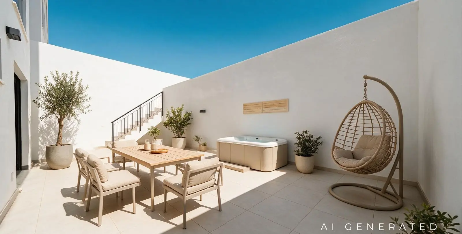 Venta de apartamento en planta baja en El Chaparral 6