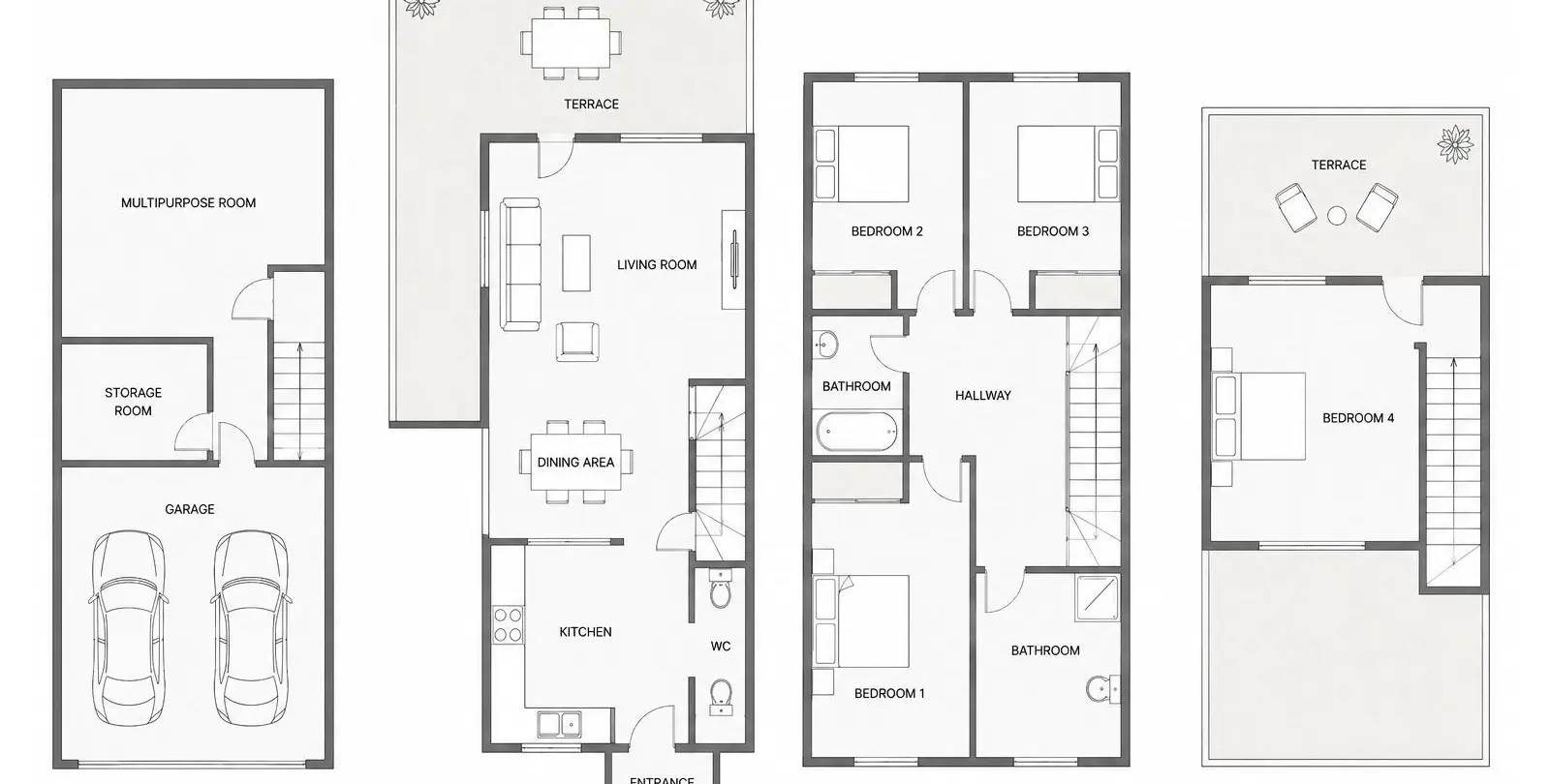 Sale of townhouse in San Pedro de Alcántara 19