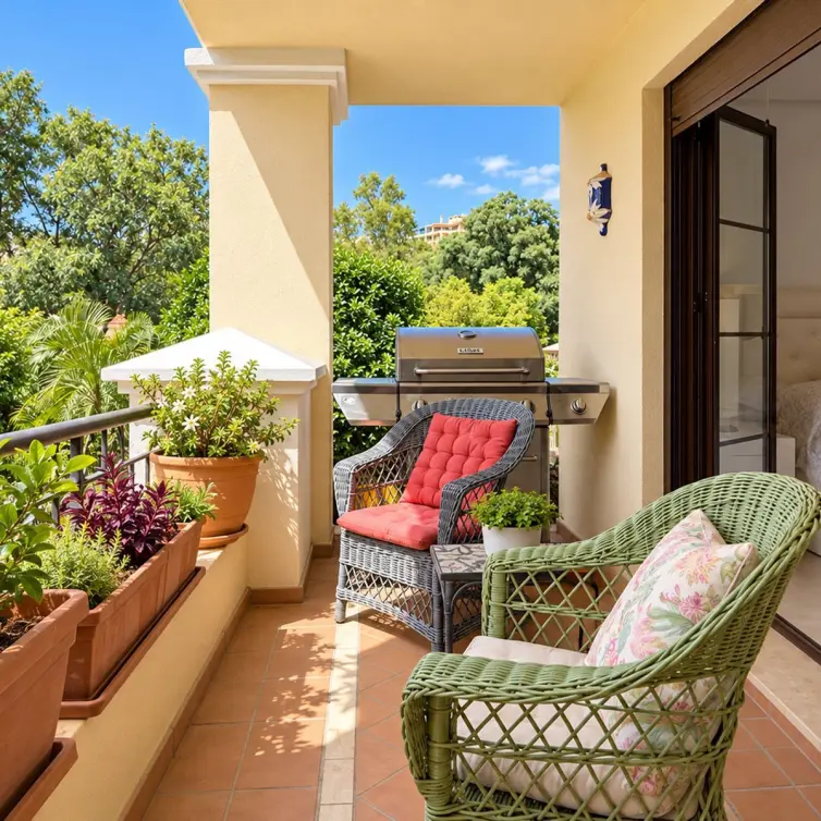 Venta de apartamento en planta media en Los Arqueros