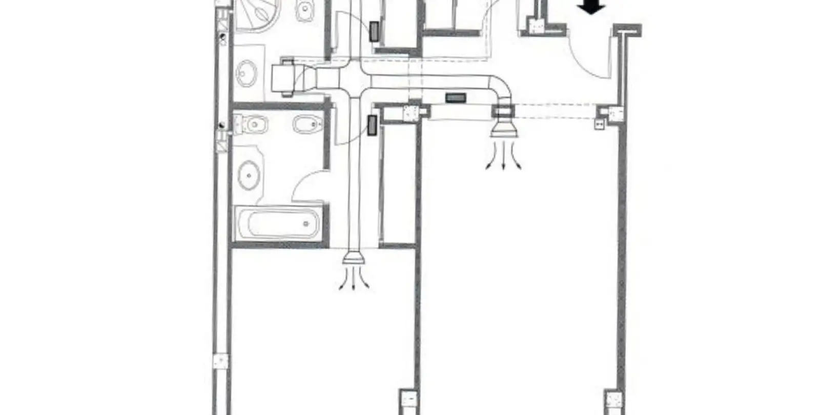 Venta de apartamento en planta media en Los Arqueros 33
