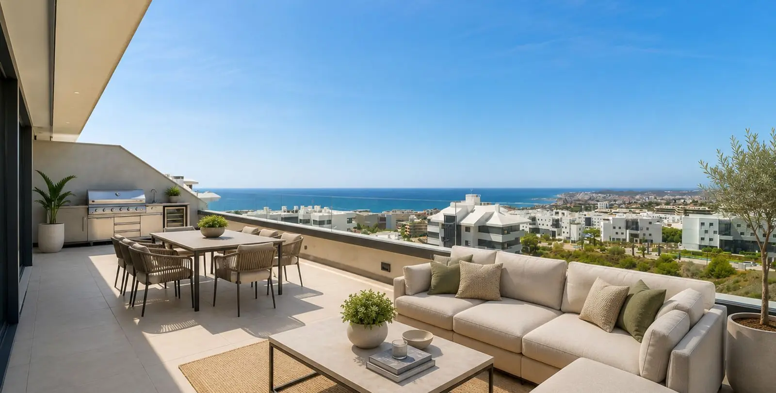 Sale of penthouse in Higueron 1