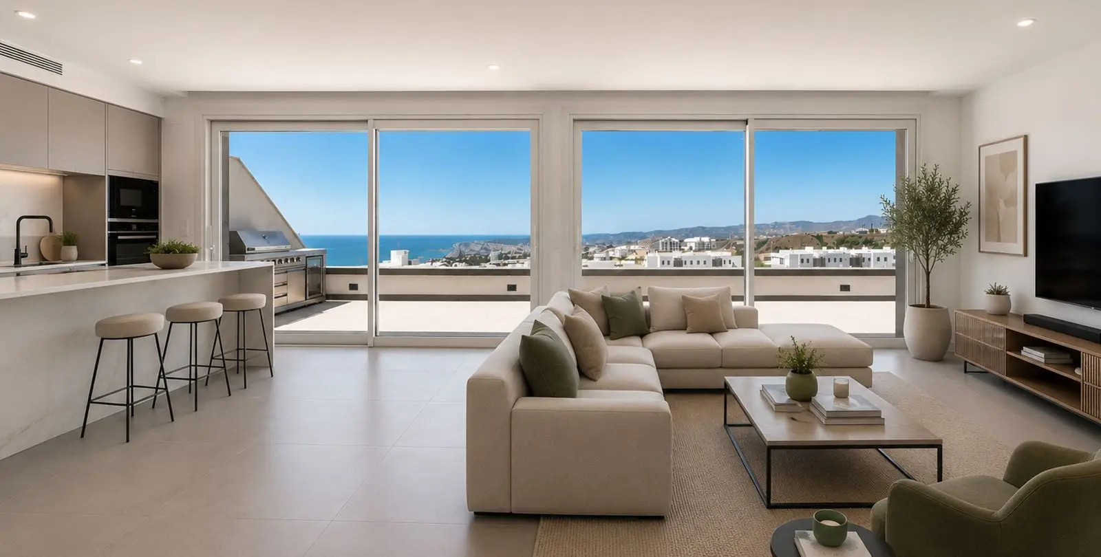 Sale of penthouse in Higueron 2