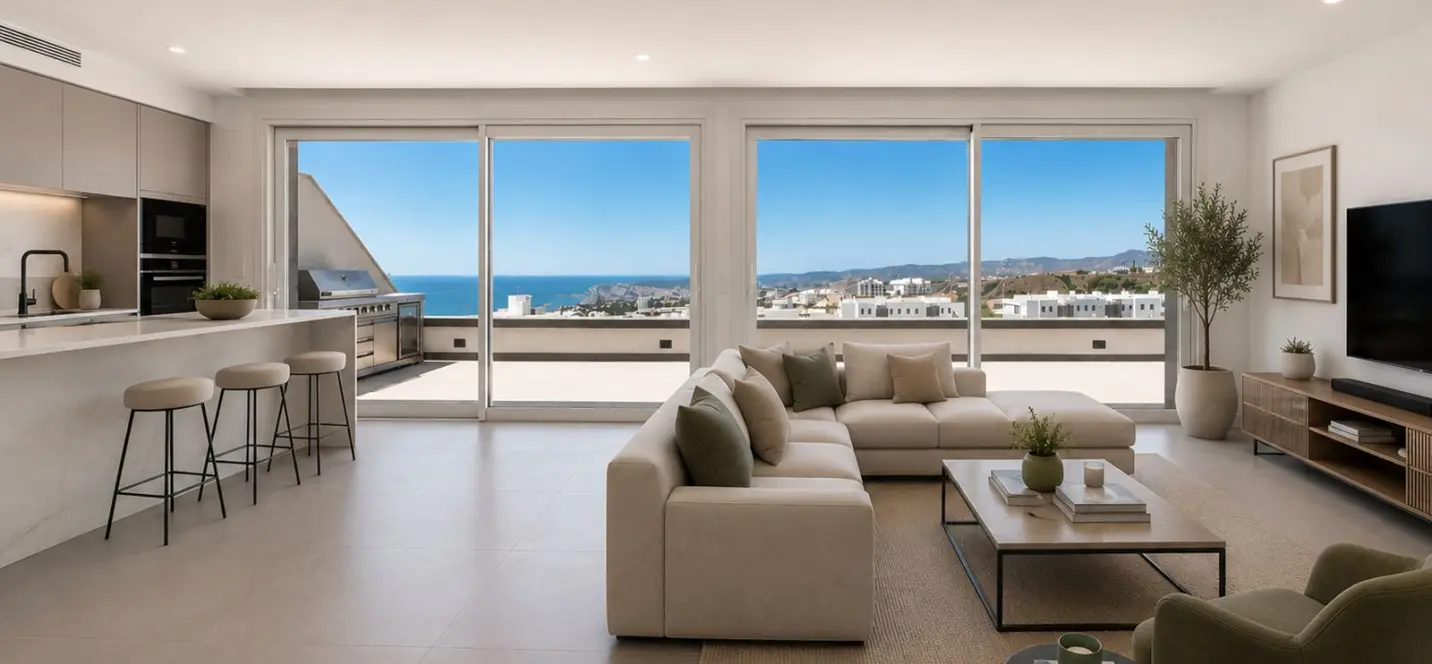 Sale of penthouse in Higueron 1