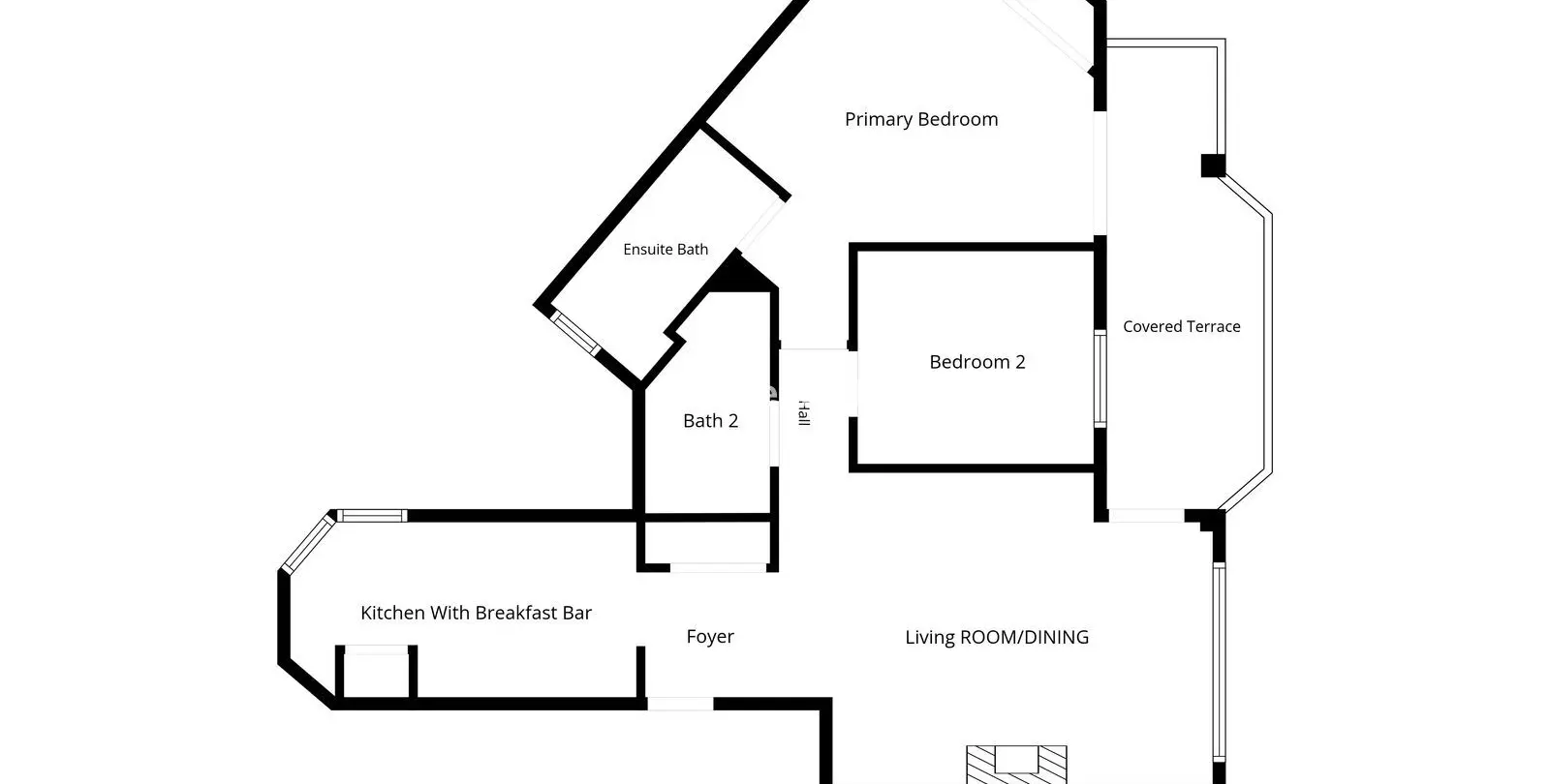 Venta de apartamento en planta media en New Golden Mile 2