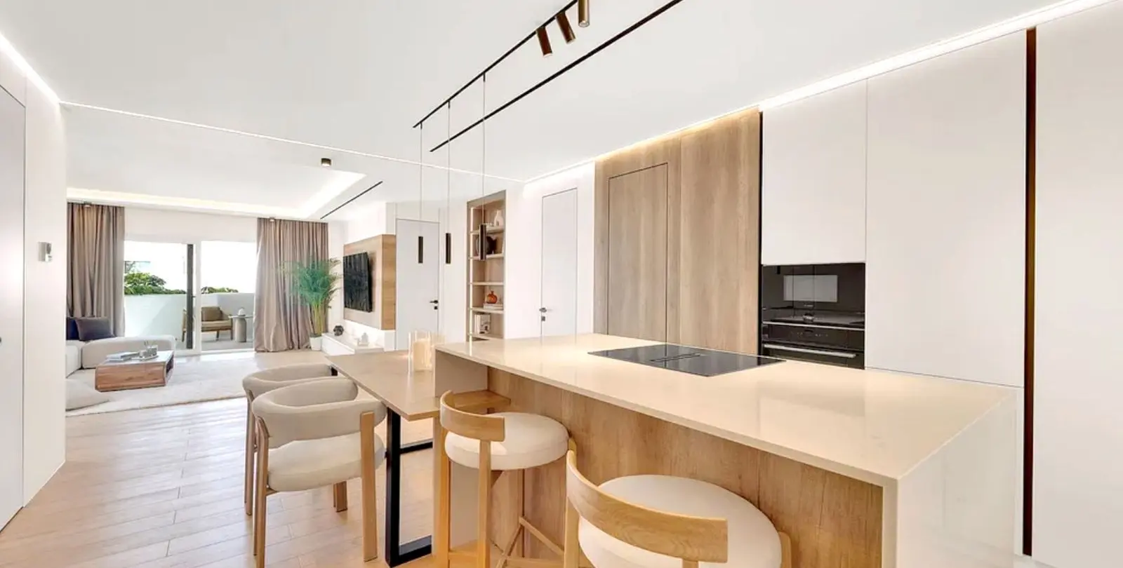 Venta de apartamento en planta media en Nagüeles 3