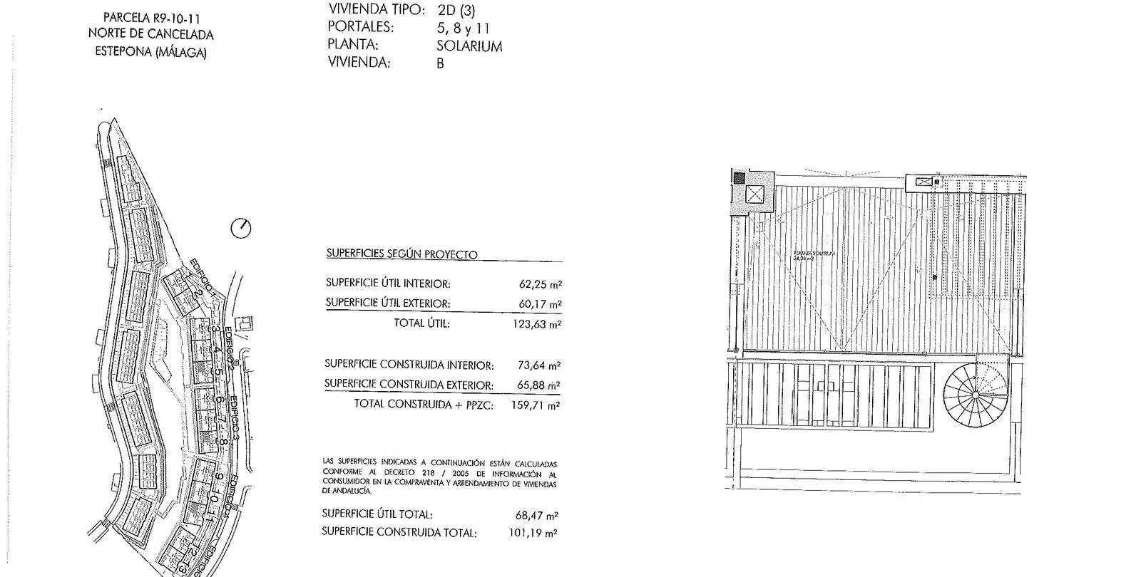 Sale of penthouse in Cancelada 28
