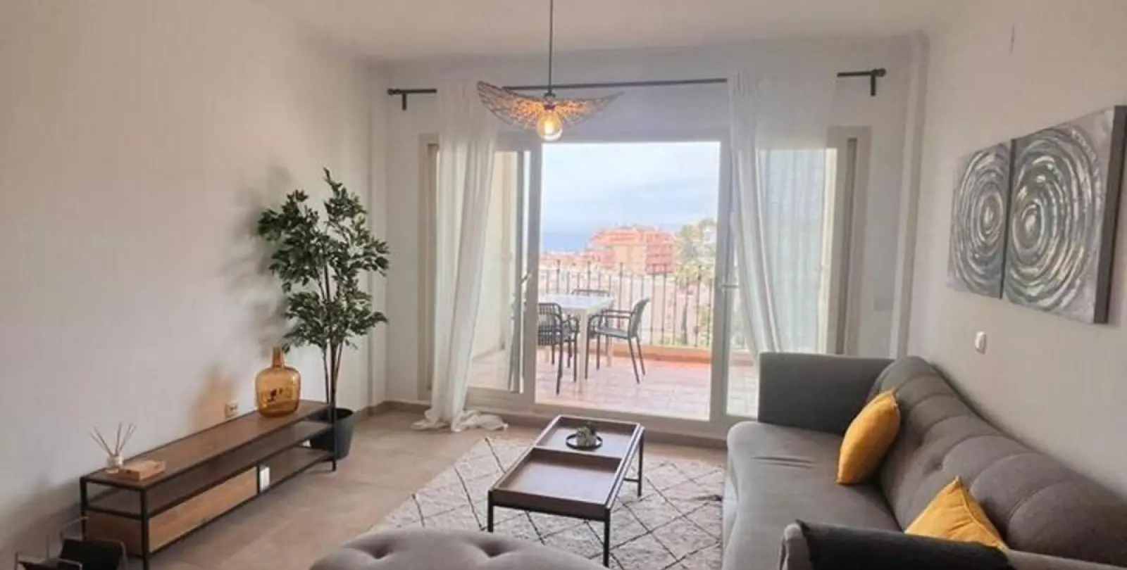 Venta de apartamento en planta media en Riviera del Sol 5