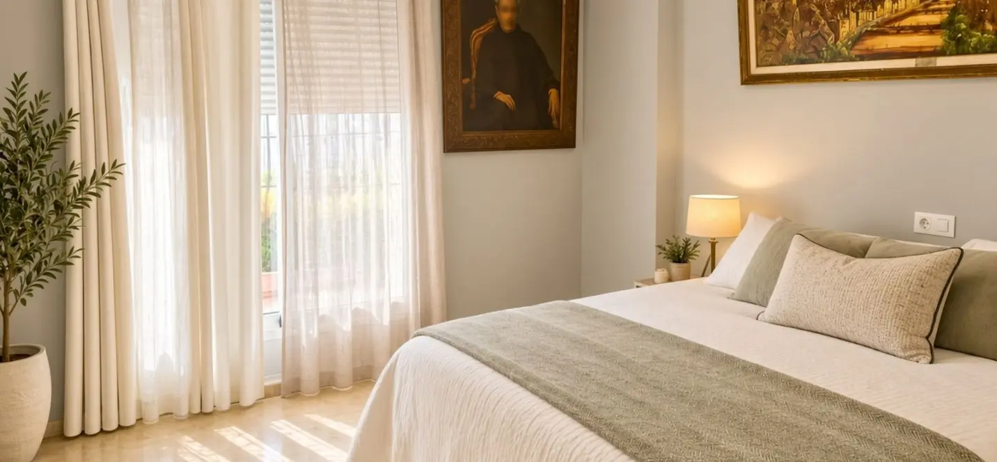 Venta de apartamento en planta media en Guadalmina Alta 4