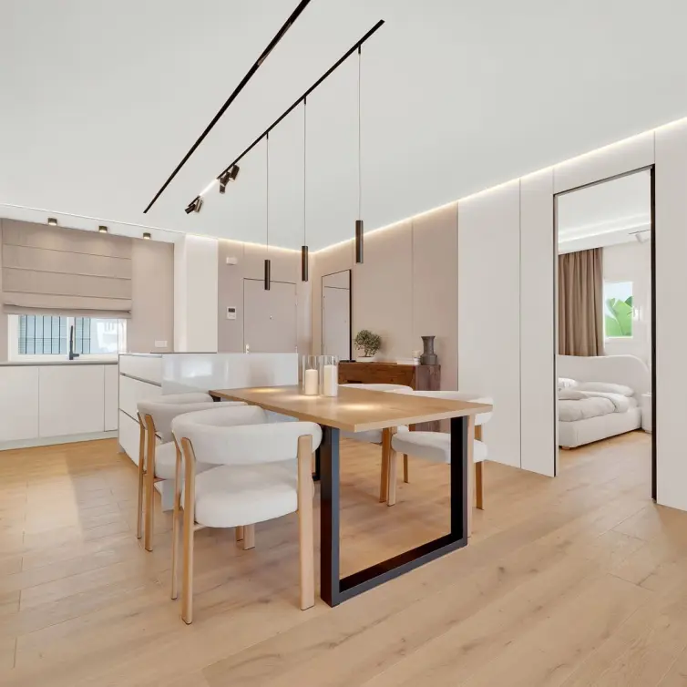 Venta de apartamento en planta media en Nagüeles
