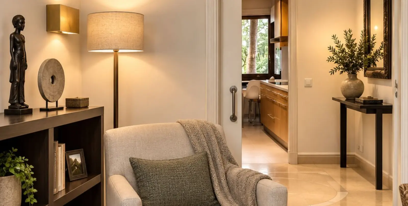 Venta de apartamento en planta media en Estepona 11