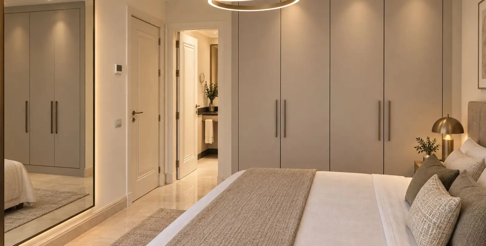 Venta de apartamento en planta media en Estepona 17
