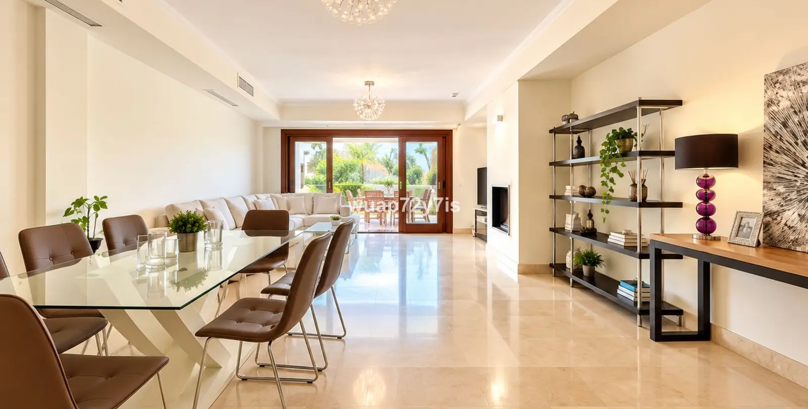 Venta de apartamento en planta baja en The Golden Mile 7