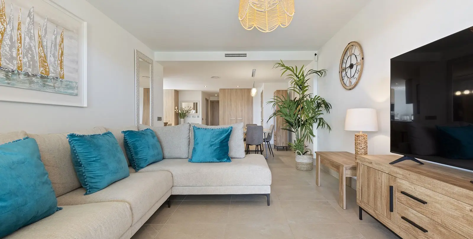 Venta de apartamento en planta media en Casares Playa 15