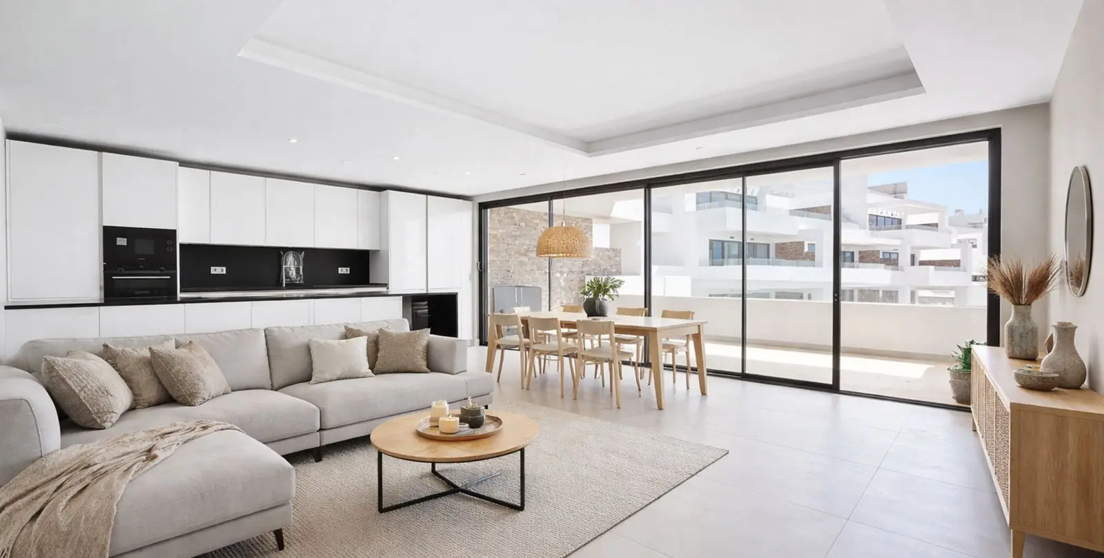 Venta de apartamento en planta media en Estepona 1