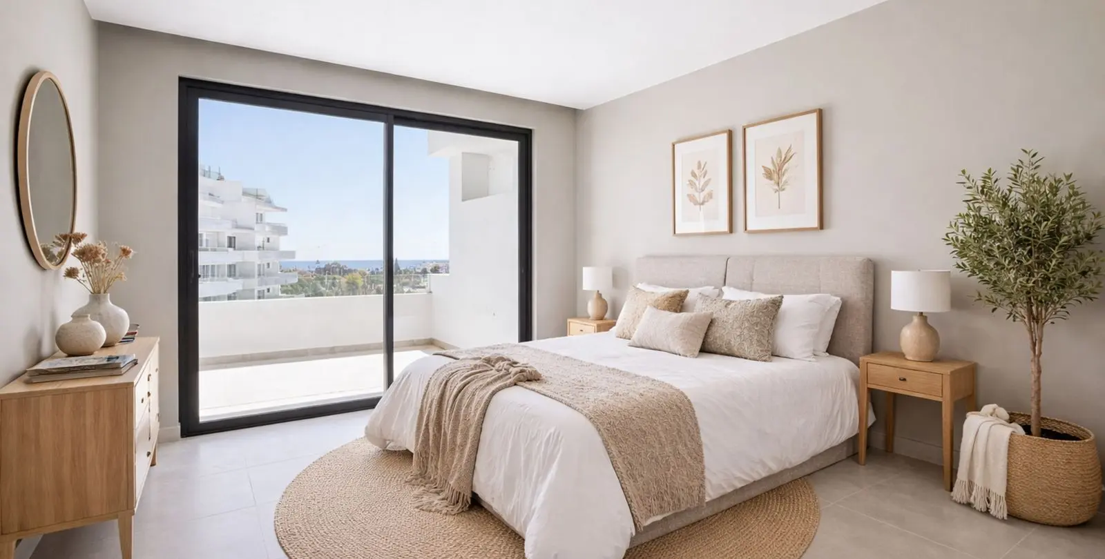 Venta de apartamento en planta media en Estepona 8