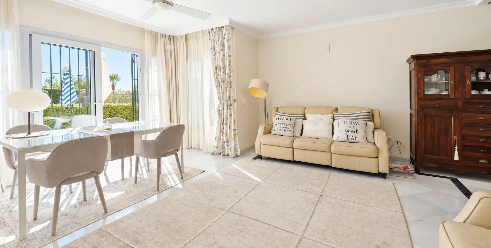 Sale of ground floor apartment in Elviria 7