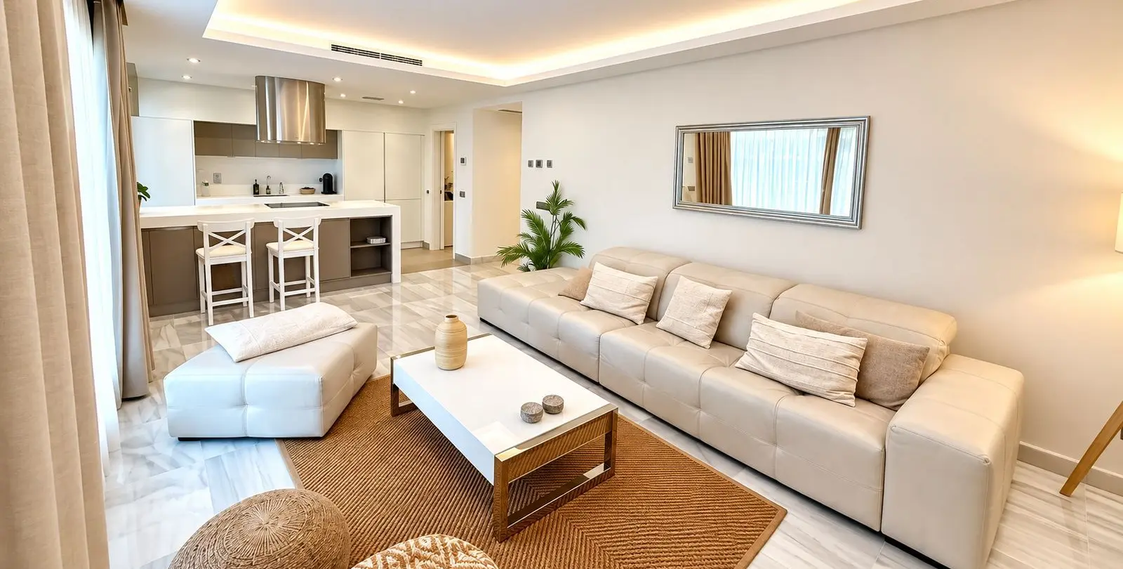 Venta de apartamento en planta baja en San Pedro de Alcántara 1