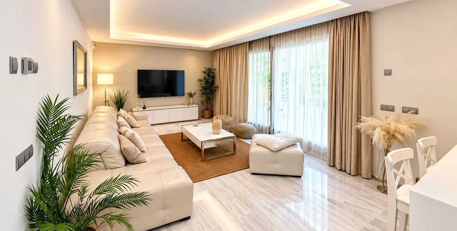 Venta de apartamento en planta baja en San Pedro de Alcántara 2