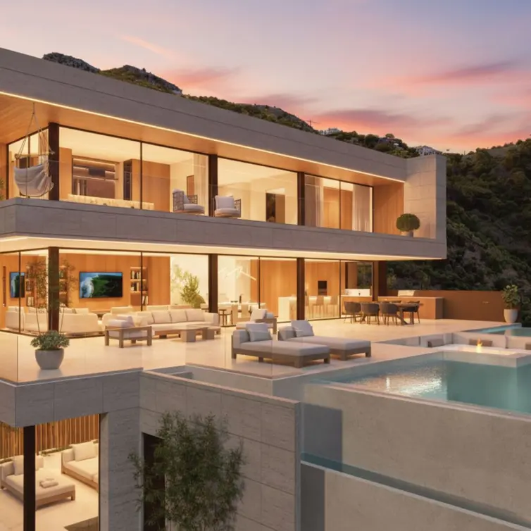Sale of detached villa in Benahavís