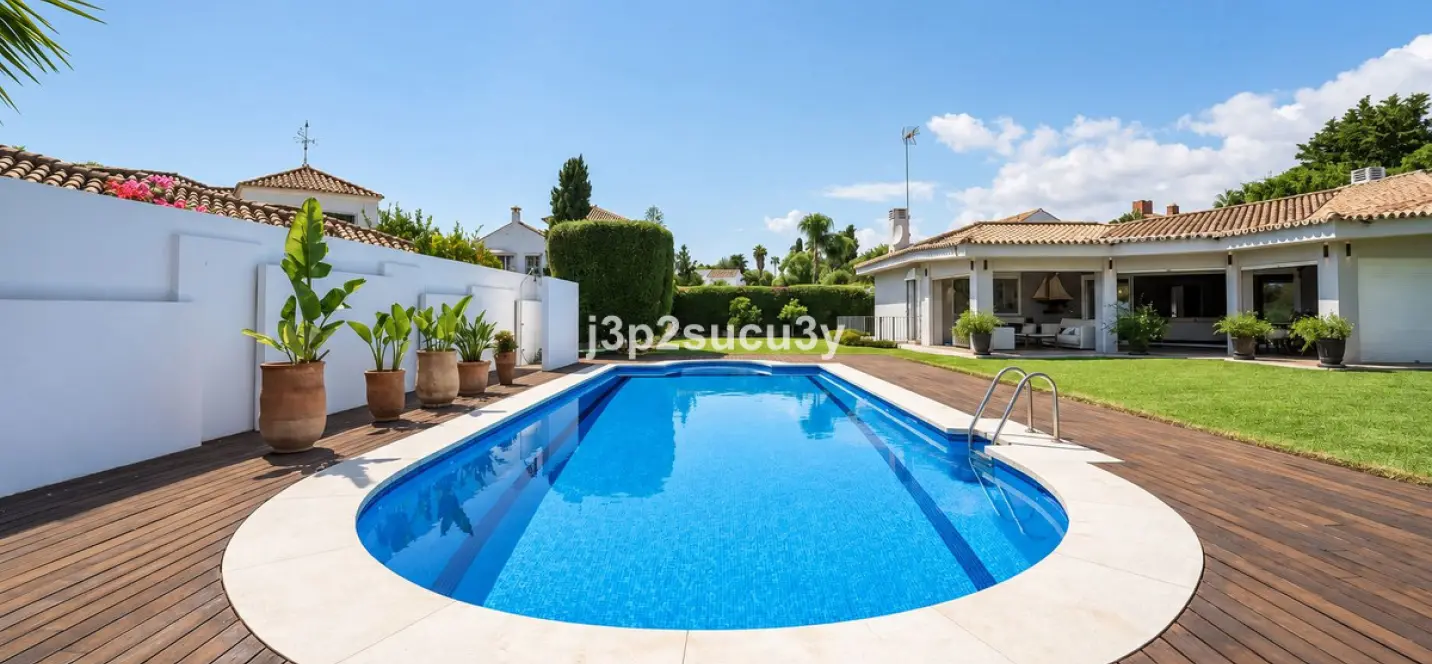 Long-term rent of detached villa in Guadalmina Baja 0