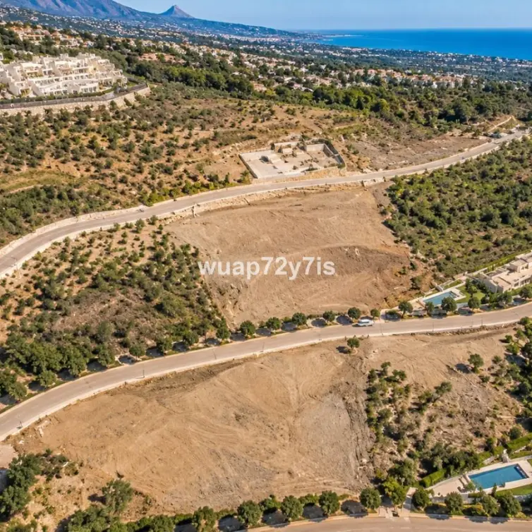 Venta de parcela residencial en Benahavís