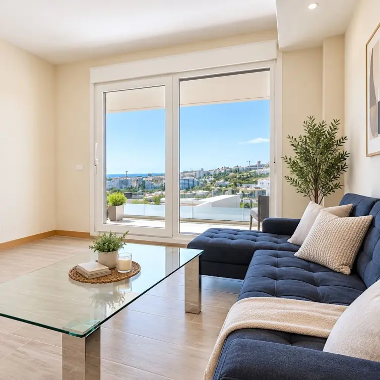Venta de apartamento en planta media en Estepona