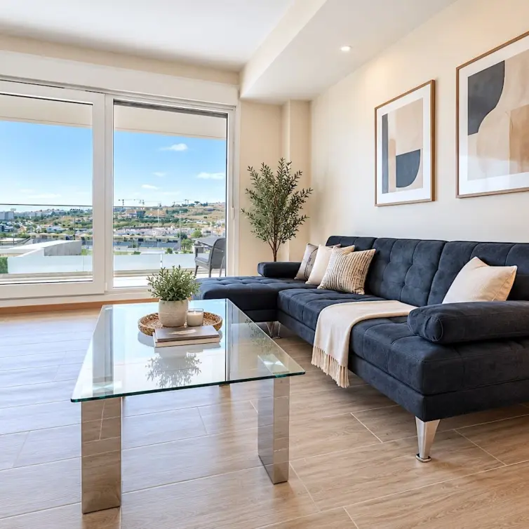 Venta de apartamento en planta media en Estepona