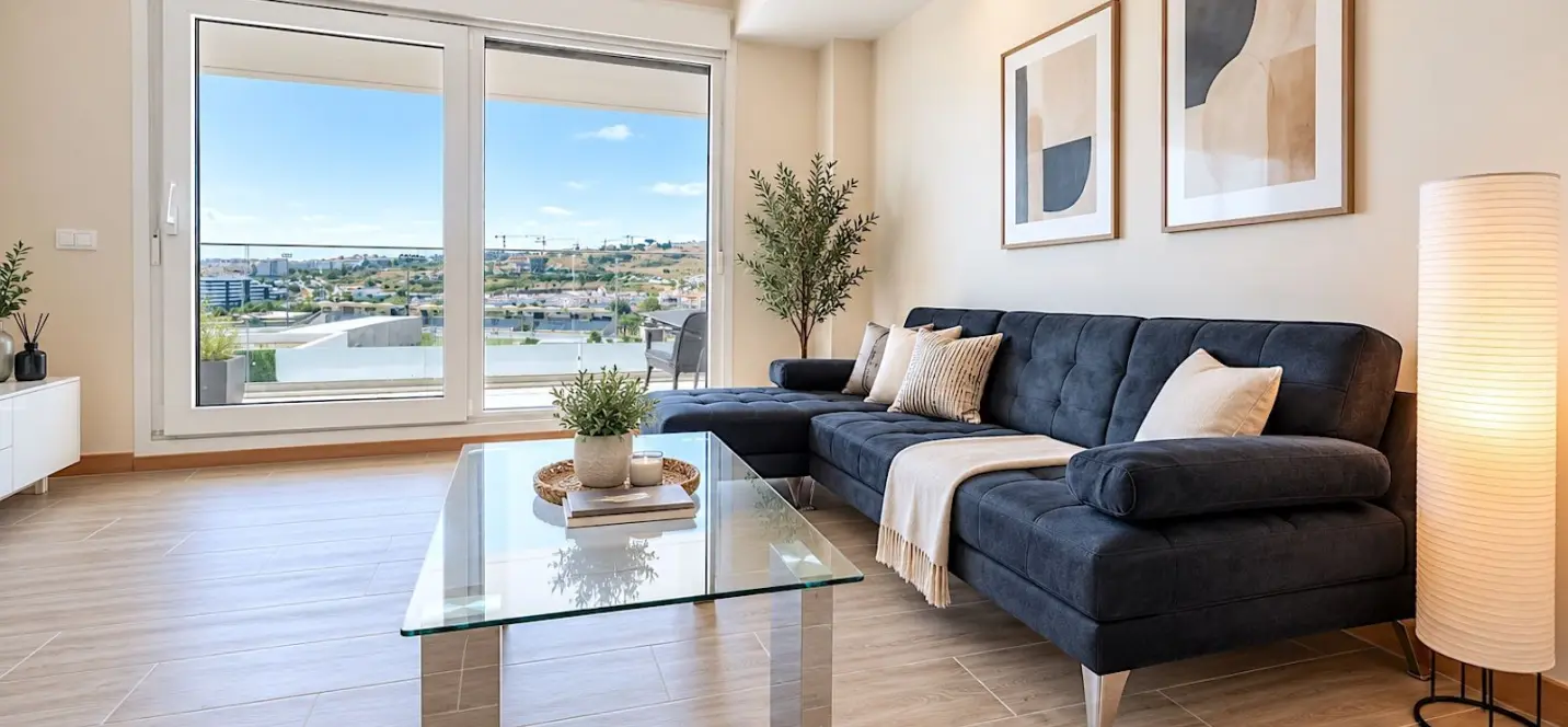 Venta de apartamento en planta media en Estepona 3
