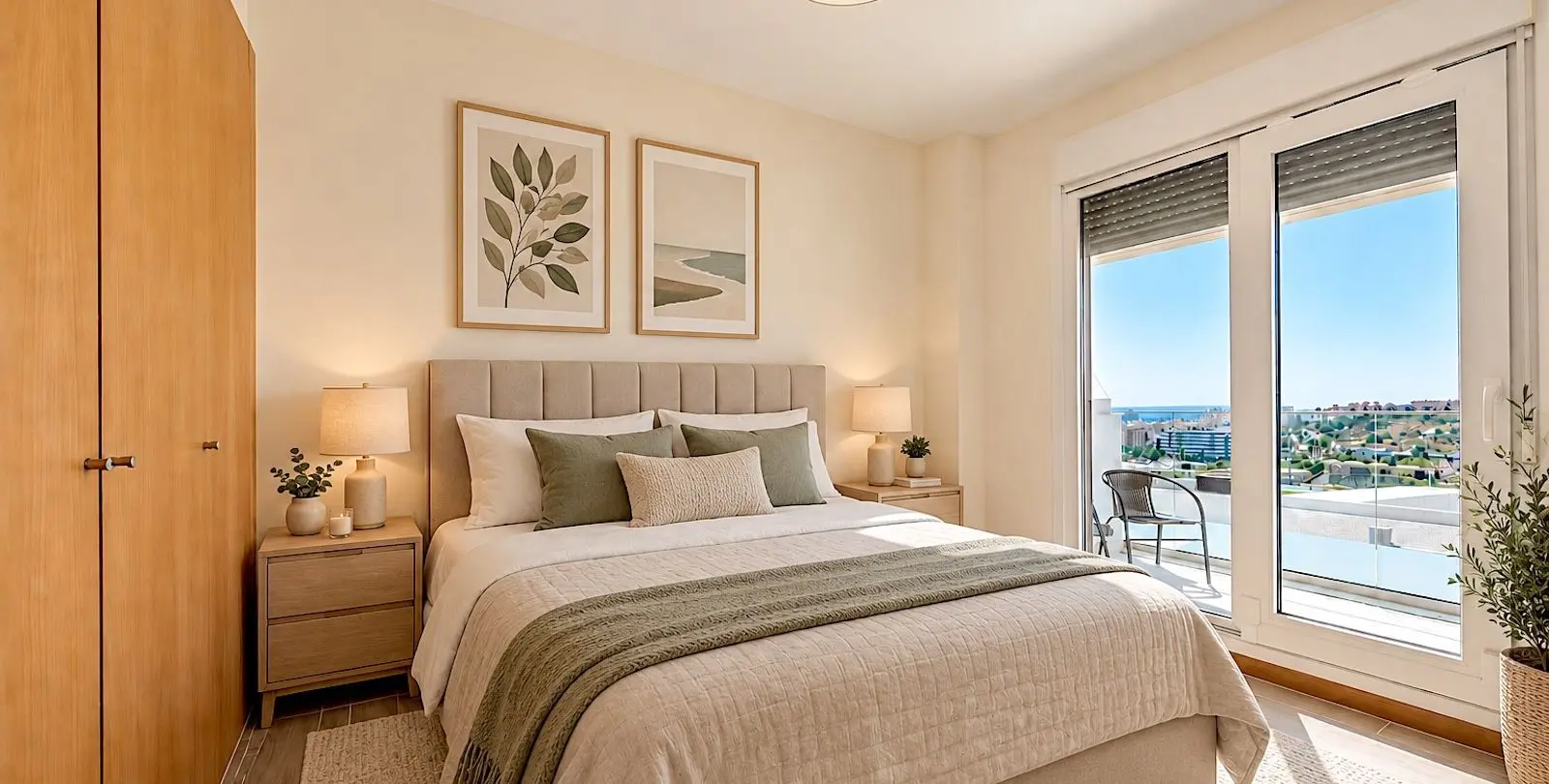 Venta de apartamento en planta media en Estepona 9