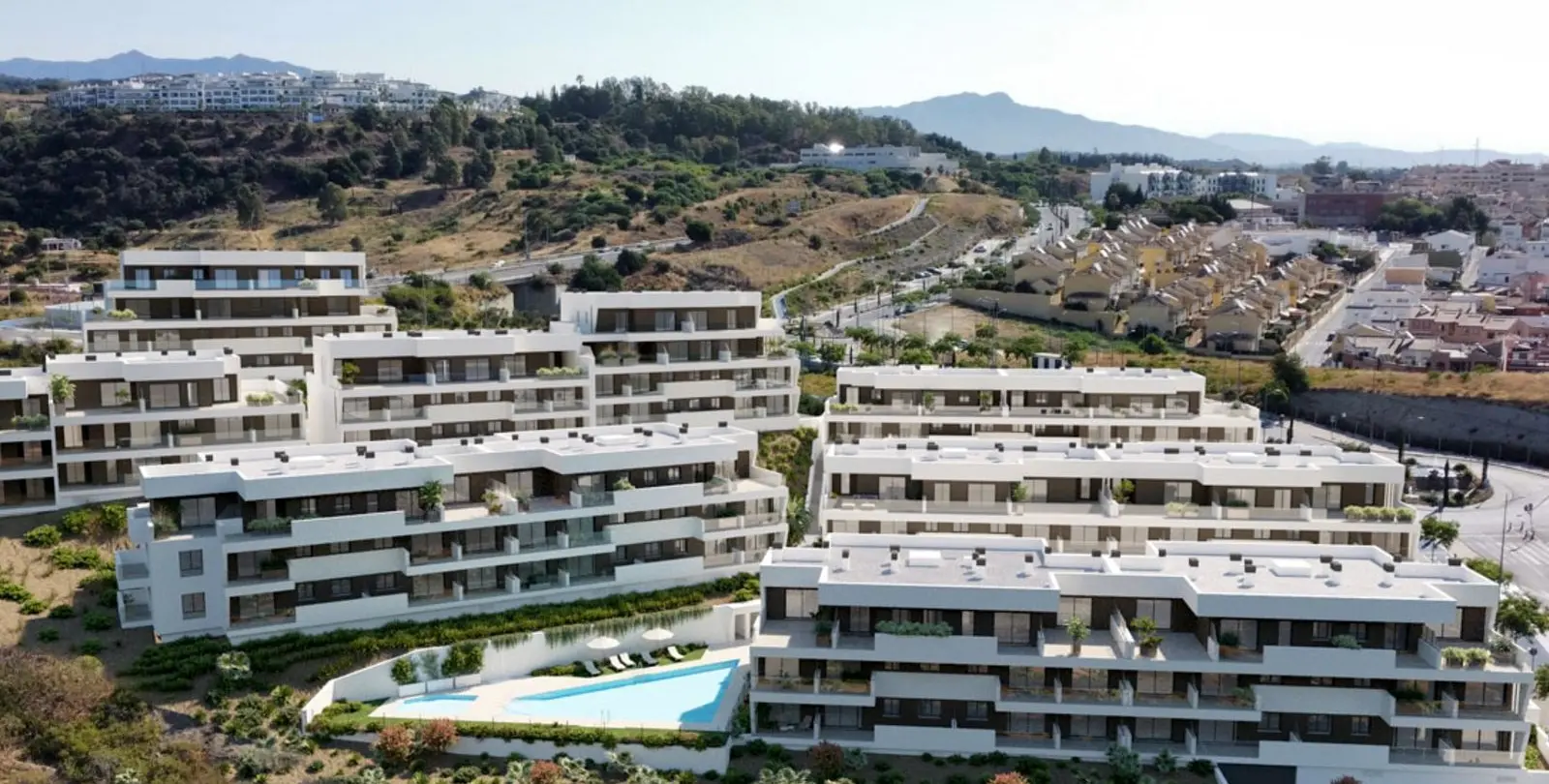 Venta de apartamento en planta media en Estepona 16