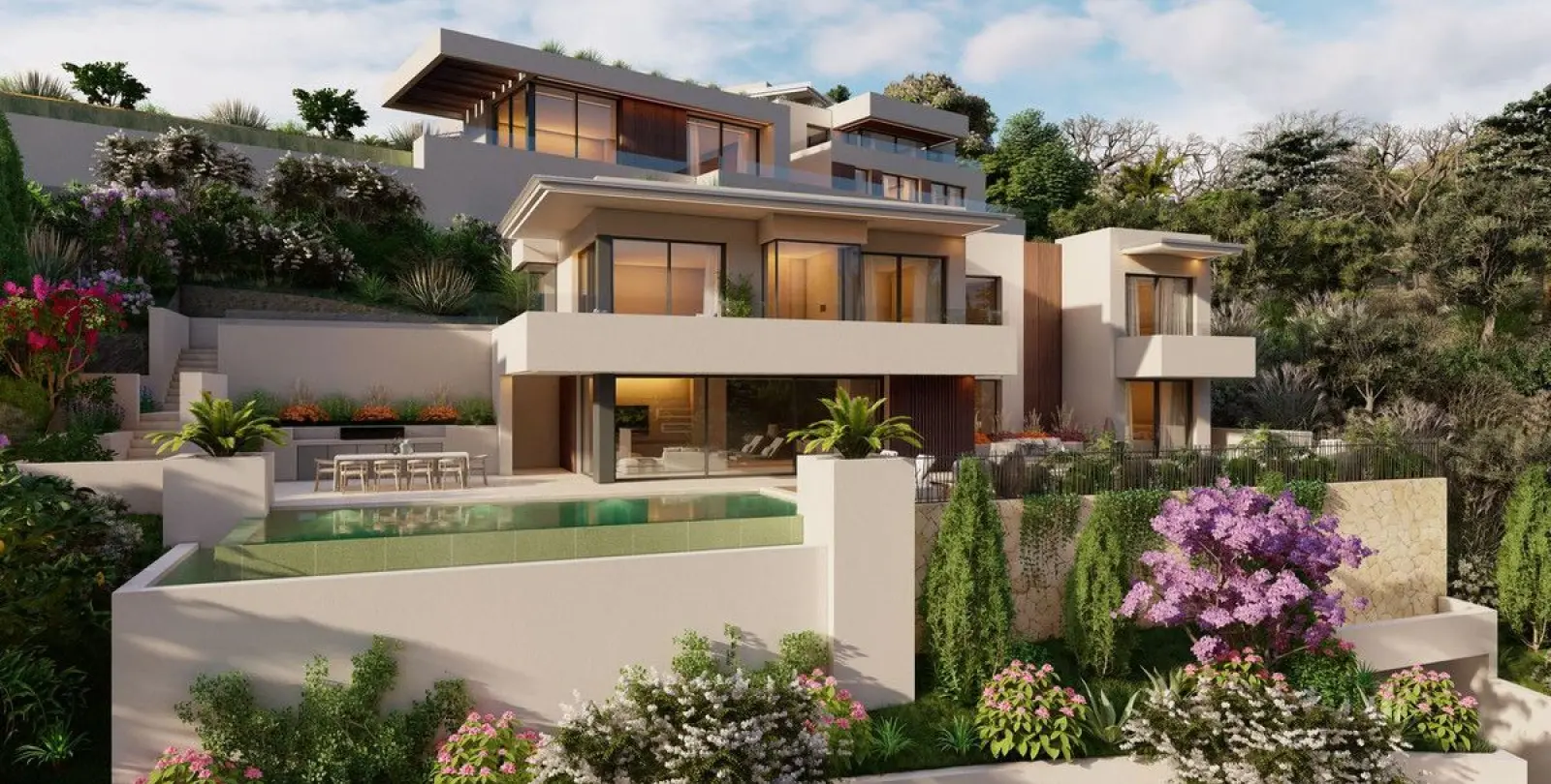 Venta de villa independiente en Altos de los Monteros 1