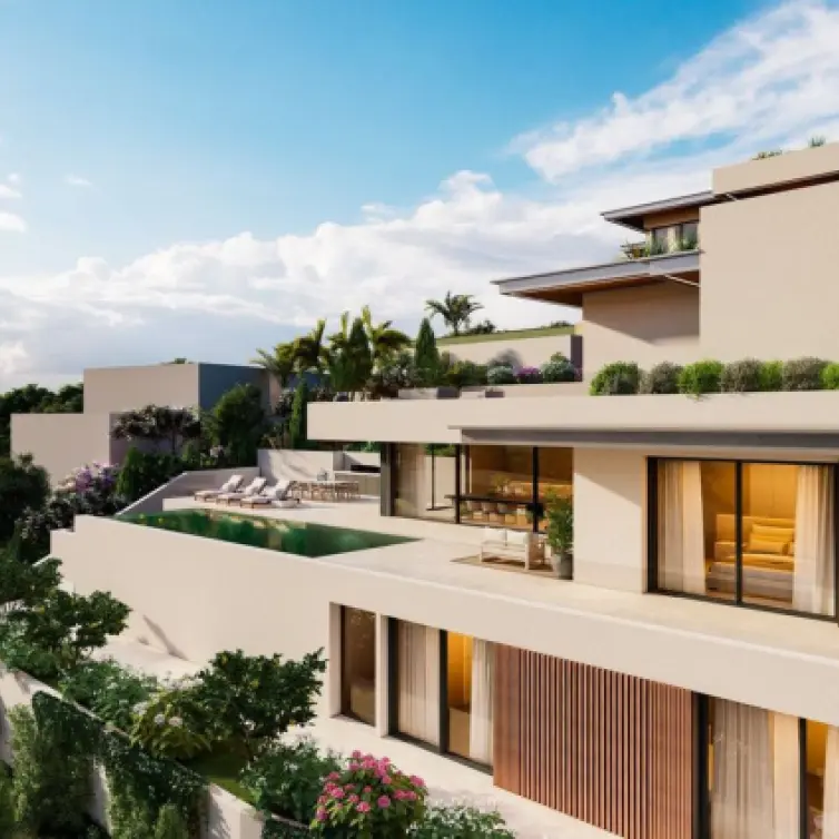 Venta de villa independiente en Altos de los Monteros