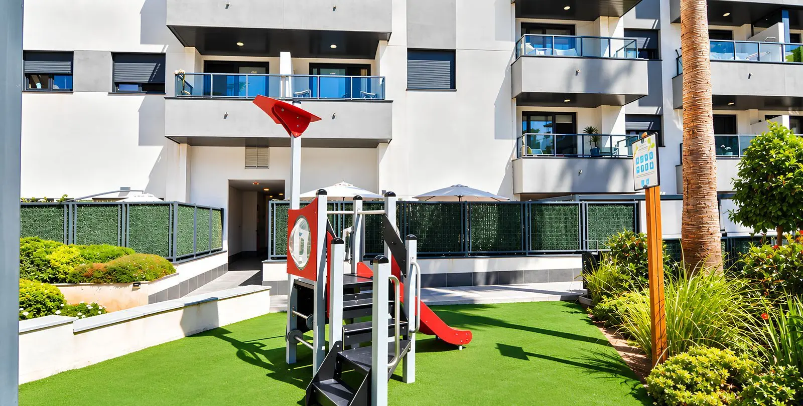 Venta de apartamento en planta media en Las Lagunas 46