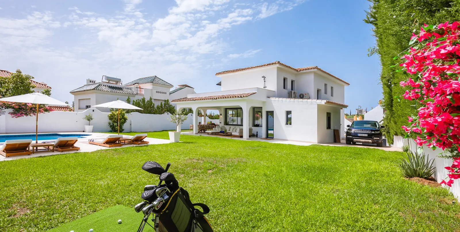 Short-term rent of detached villa in Marbella 45