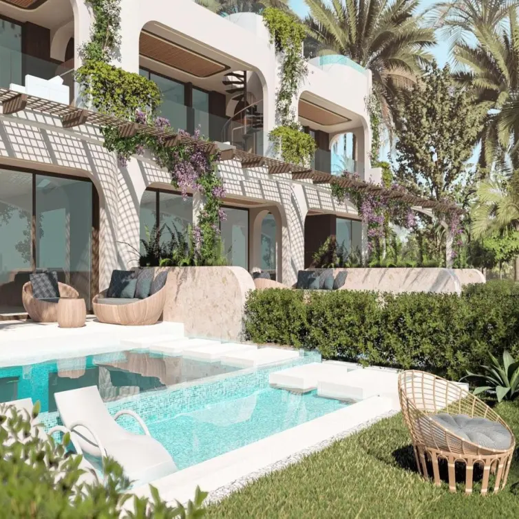 Venta de parcela residencial en Guadalmina Baja